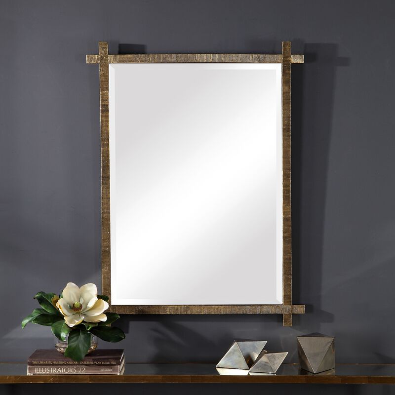 Uttermost Abanu Gold Vanity Mirror image number 5